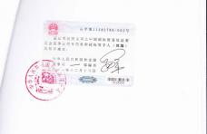 沙特使館認(rèn)證樣本